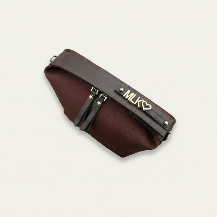 Kahverengi Charm Çanta