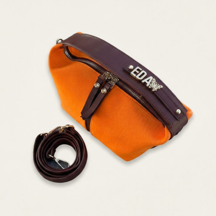 Turuncu Charm Çanta